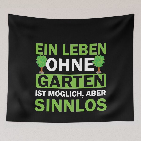 Artikelvorschau, Ein Leben Ohne Garten Ist Möglich entworfen und verkauft von Spirit-Designs.