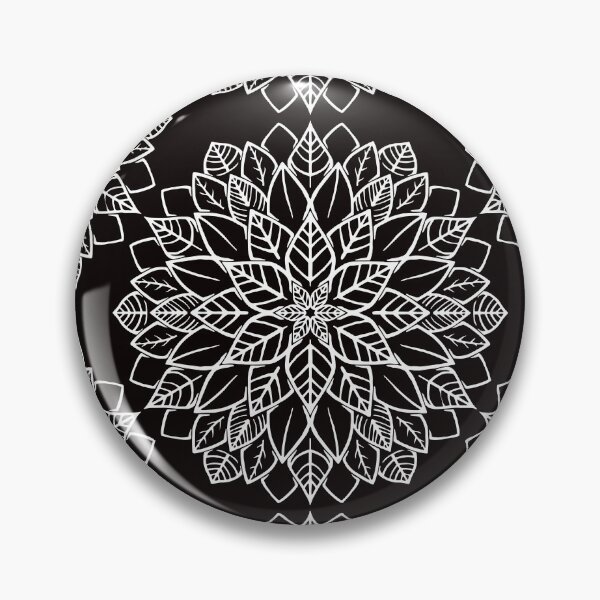 Item preview, Leaf mandala pattern designed and sold by Ingrid Kumar.