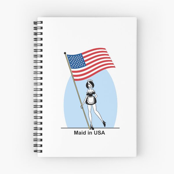 Artikelvorschau, Maid in USA entworfen und verkauft von flantoons.