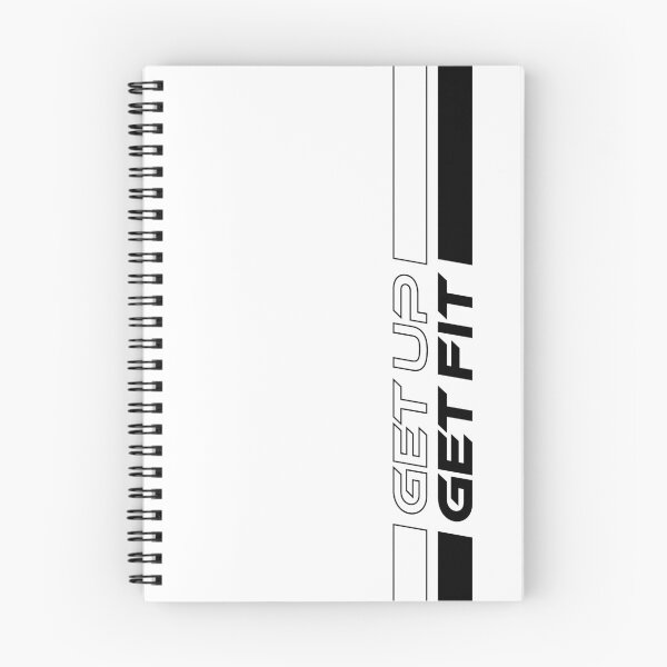 Item preview, GET UP GET FIT (Black) designed and sold by STUDIO-72.