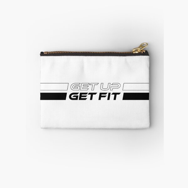 Item preview, GET UP GET FIT (Black) designed and sold by STUDIO-72.
