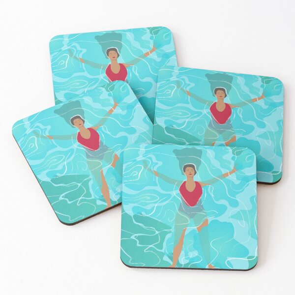 Item preview, Serenity, Woman floating on Water designed and sold by ciderdesign.