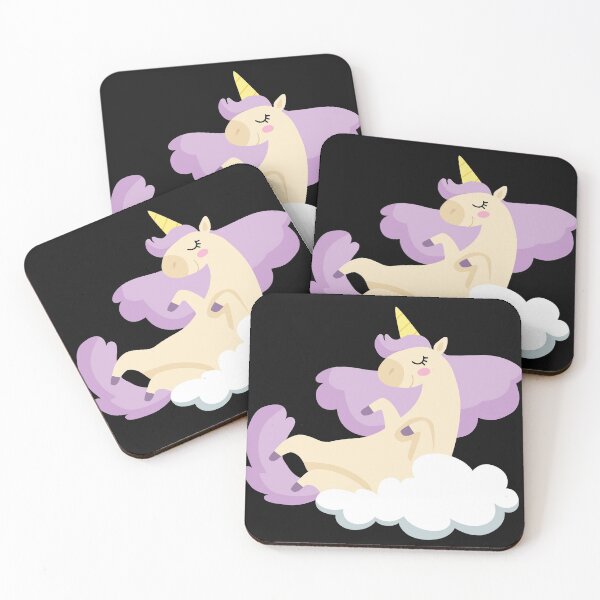 Item preview, Sleepytime Unicorn on a Cloud designed and sold by CaitU.