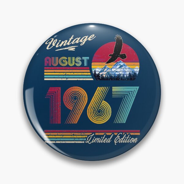 Item preview, Vintage August 1967 Birthday designed and sold by GreenSplash.