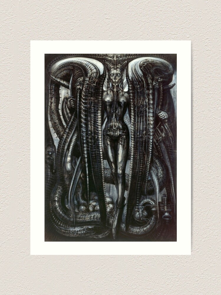 "Lilith Steam Punk HR Giger" Art Print for Sale by eppandality Redbubble