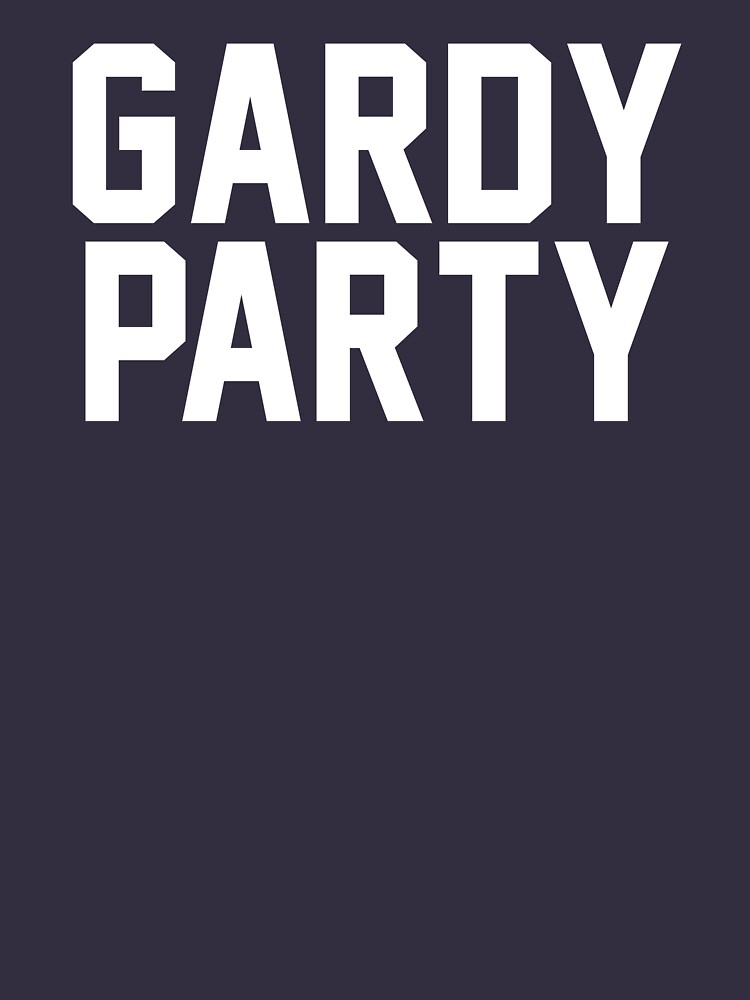 gardy party t shirt