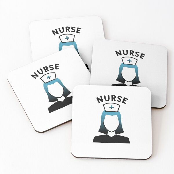 Item preview, NURSE- black and blue gradient designed and sold by Slaystyle.
