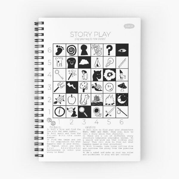 Item preview, Story Play in a Minimalist Design for Creating New Stories in a Fun Way! designed and sold by Peter Hertzberg.