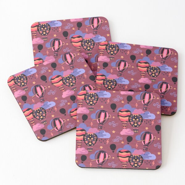 Item preview, Hot Air Balloons on Stormy Weather  designed and sold by Simplulina.