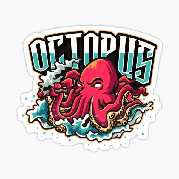 Vista previa del artículo con la obra «Pulpo», diseñado y vendido por Onprime.