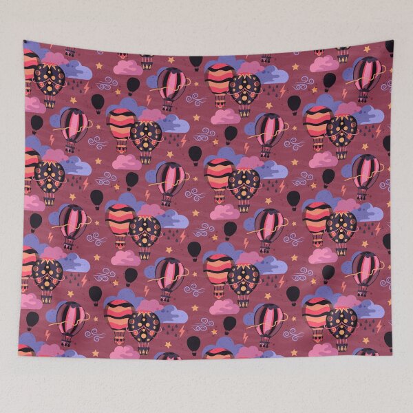Item preview, Hot Air Balloons on Stormy Weather  designed and sold by Simplulina.