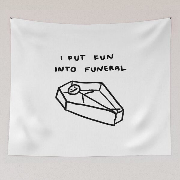 Item preview, I Put Fun Into Funeral designed and sold by 4naans.
