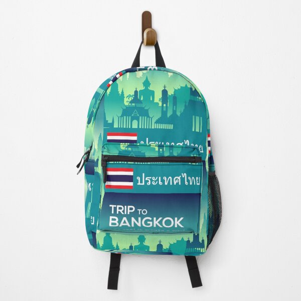 Item preview, Bangkok Thailand travel poster designed and sold by Travellerz.