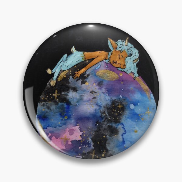 Item preview, Little faun sleeping on a galaxy ball designed and sold by Adca-art.
