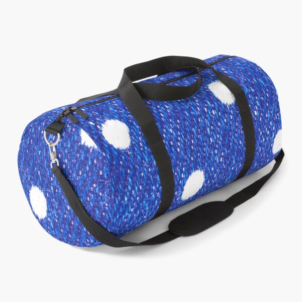 Item preview, Blue jeans with white dots print designed and sold by IONcreatION.