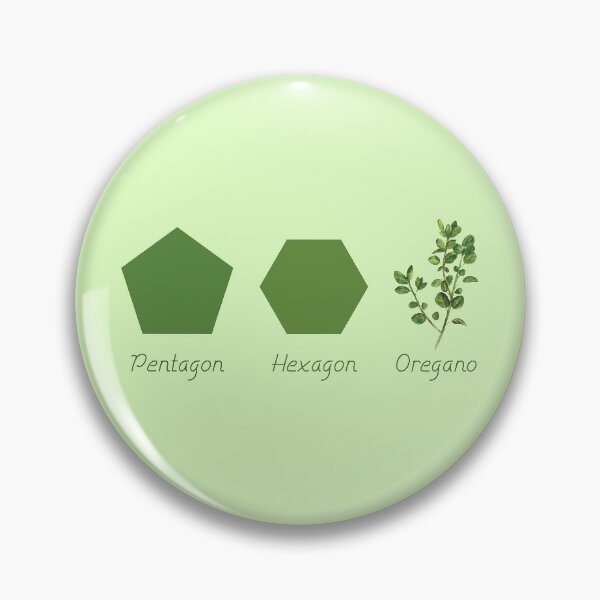 Item preview, Pentagon Hexagon Oregano designed and sold by careerdesigns.