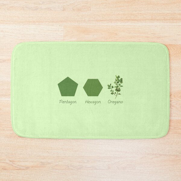 Item preview, Pentagon Hexagon Oregano designed and sold by careerdesigns.