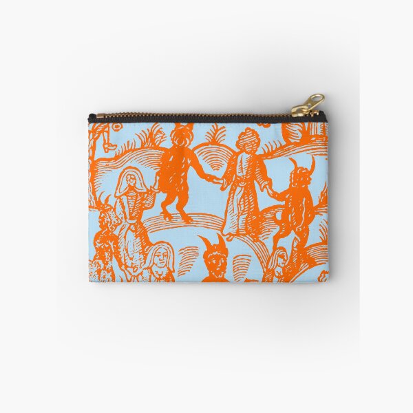 Item preview, Dance with the Orange Devil (on blue) designed and sold by TheWhiteBear.