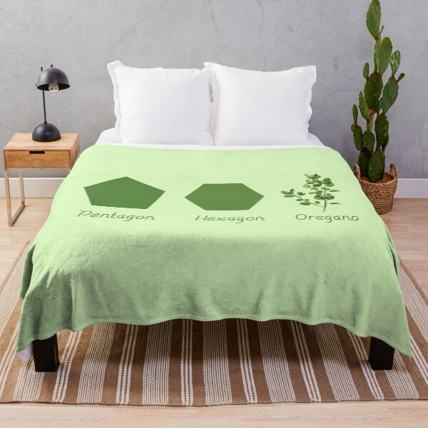 Item preview, Pentagon Hexagon Oregano designed and sold by careerdesigns.