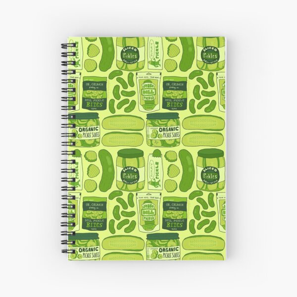 pickle time Spiral Notebook