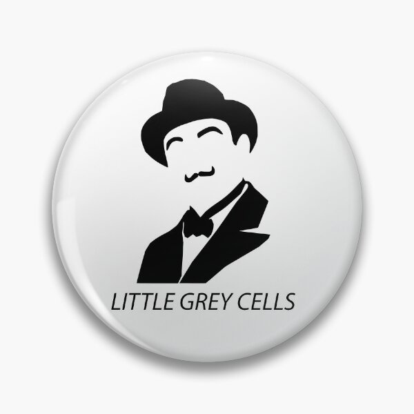 Item preview, Hercule Poirot and his little grey cells designed and sold by segment312.