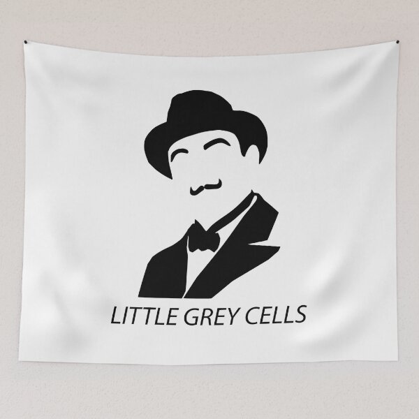 Item preview, Hercule Poirot and his little grey cells designed and sold by segment312.