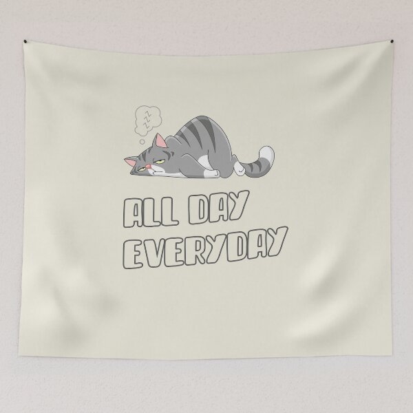 Item preview, Lazy All day Everyday Funny Design designed and sold by Simona Balan.