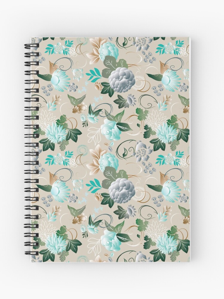 Imagen 1 de 3, Cuaderno de espiral con la obra Flores salvajes, diseñada y vendida por bertelv.
