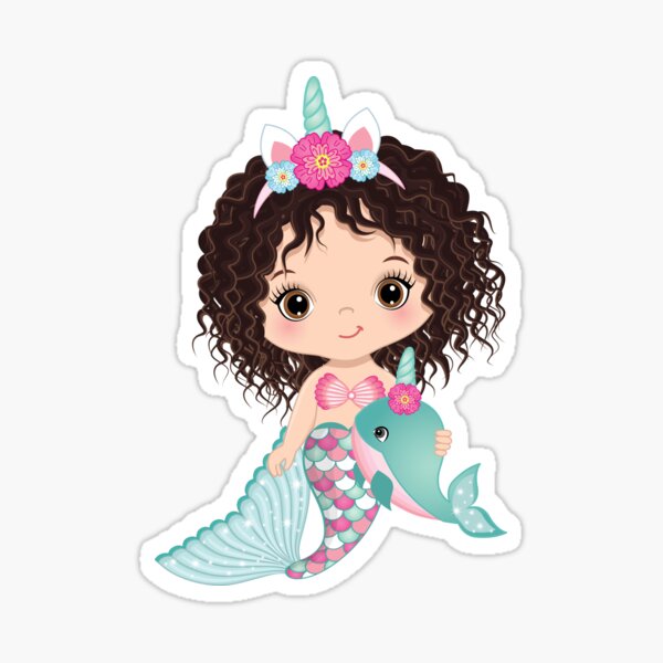 hot selling mini kawaii sprial mermaid