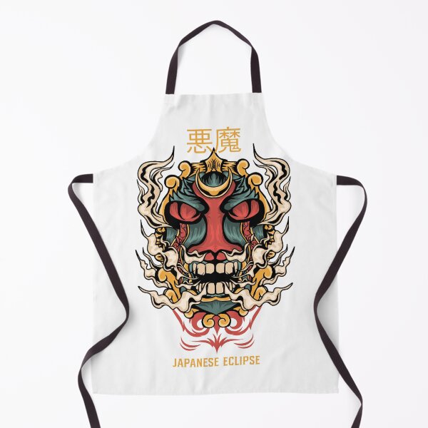 Item preview, Japanese Tattoo Art Eclipse Samurai Mask Harajuku designed and sold by screenworks.