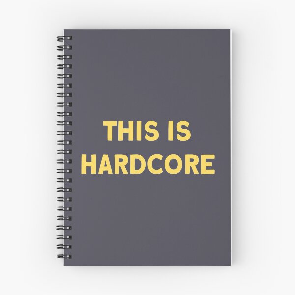 Item preview, This Is Hardcore, mustard designed and sold by perezzzoso.
