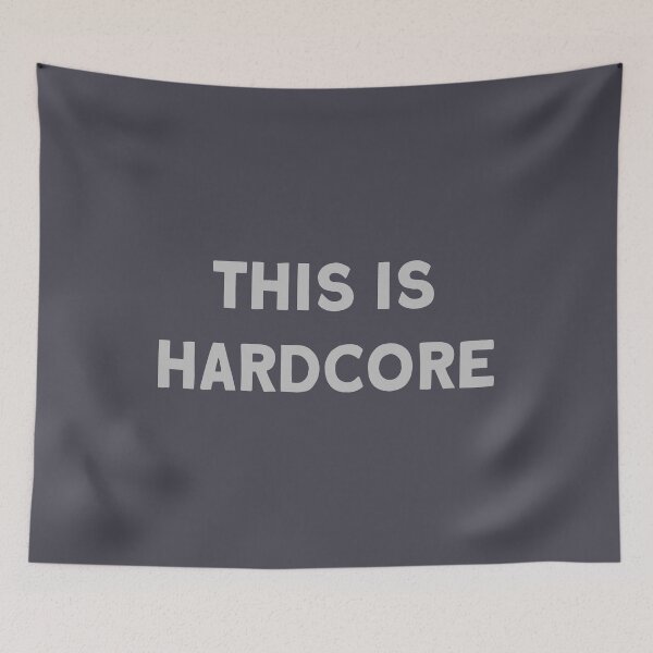 Item preview, This Is Hardcore, silver designed and sold by perezzzoso.