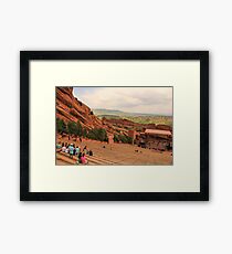 Red Rocks Amphitheatre Framed Print
