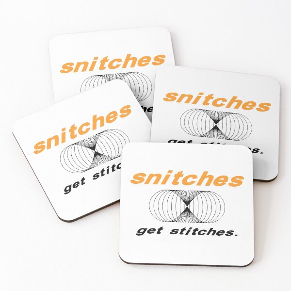 Item preview, snitches get stitches designed and sold by yusufstry.