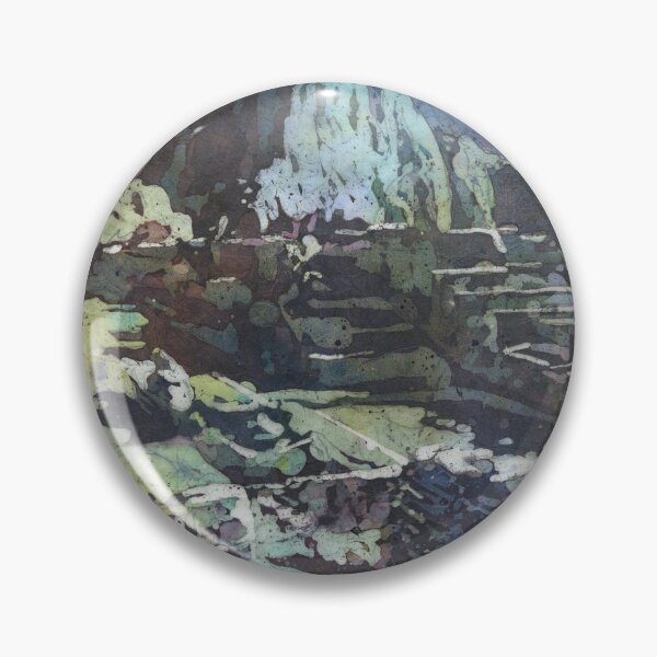 Item preview, Machu Picchu Incan ruins in Peru.  Fine art watercolor painting of Incan ruins of Machu Picchu Inca Trail batik artwork designed and sold by rfoxphoto.