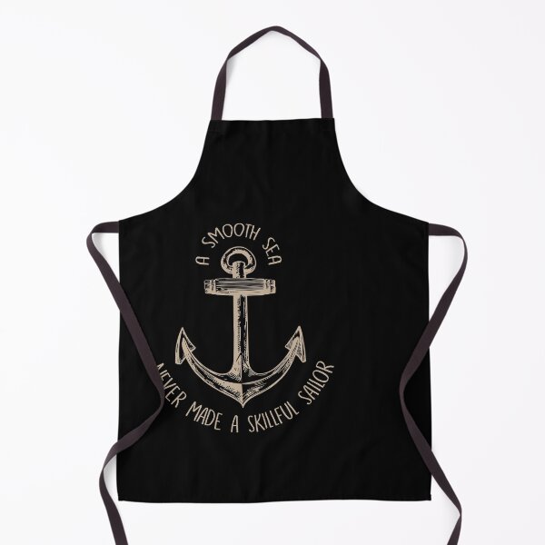 Item preview, A Smooth Sea Never Made A Skillful Sailor designed and sold by Superhero Gear.