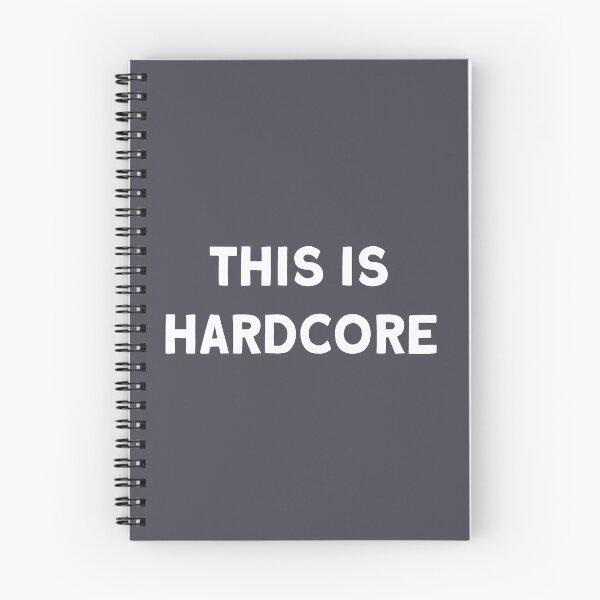 Item preview, This Is Hardcore, white designed and sold by perezzzoso.