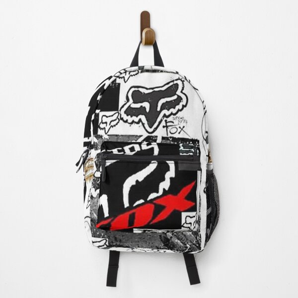 Black White Racing Backpack