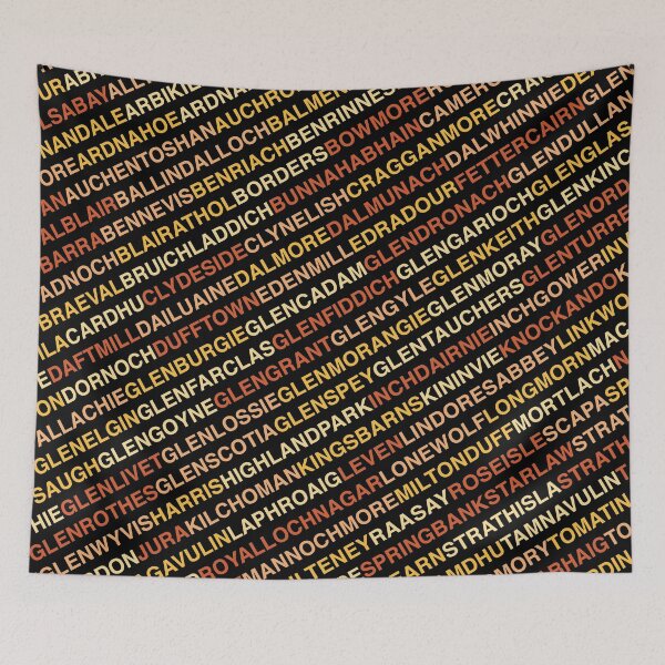 Item preview, Whisky Distilleries Bucket List designed and sold by whiskydesigns.