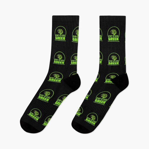 Item preview, peace in may we wear green mental health awareness designed and sold by wilkerson651f.