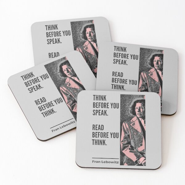 Item preview, Fran Lebowitz Quote designed and sold by artiepants.