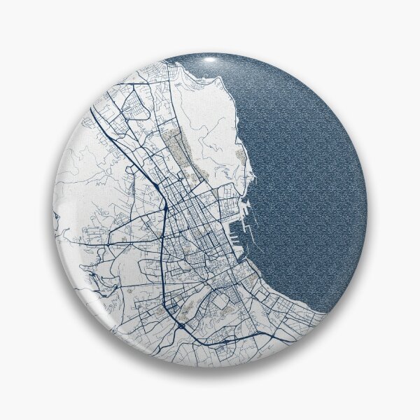 Item preview, Palermo City Map of Sicily, Italy - Coastal designed and sold by deMAP.