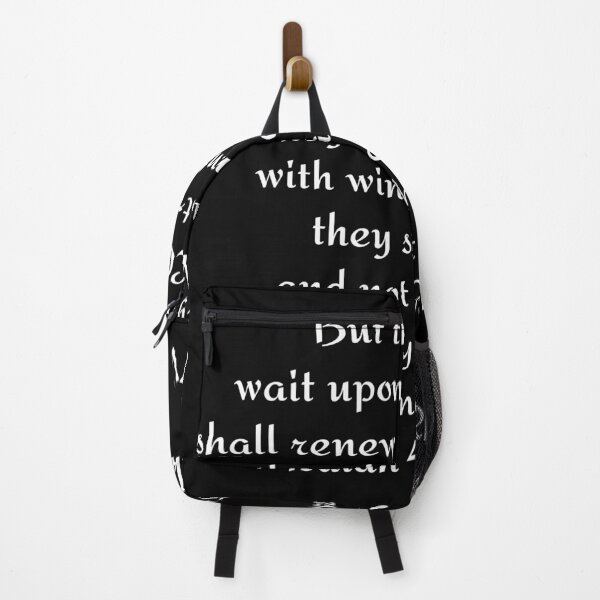 Item preview, Isaiah 40:31 KJV White Modern Print designed and sold by VerShirts.