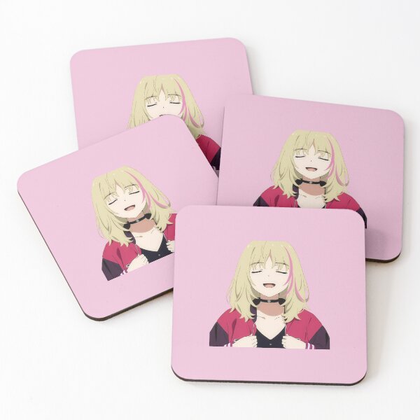 Item preview, Rika Kawai - Wonder Egg (Pink BG) designed and sold by FilipeFerreira.