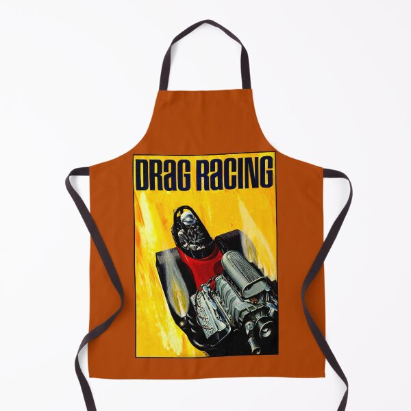 Item preview, DRAG AUTO RACING; Vintage Advertising Print designed and sold by posterbobs.