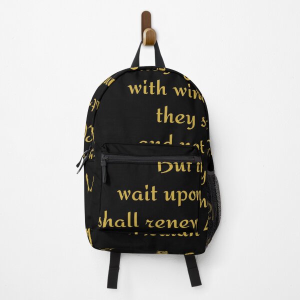 Item preview, Isaiah 40:31 KJV Gold Modern Print designed and sold by VerShirts.