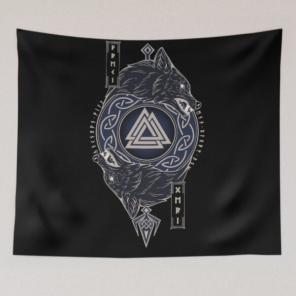 Item preview, Odin's Wolves designed and sold by ChocolateRaisin.