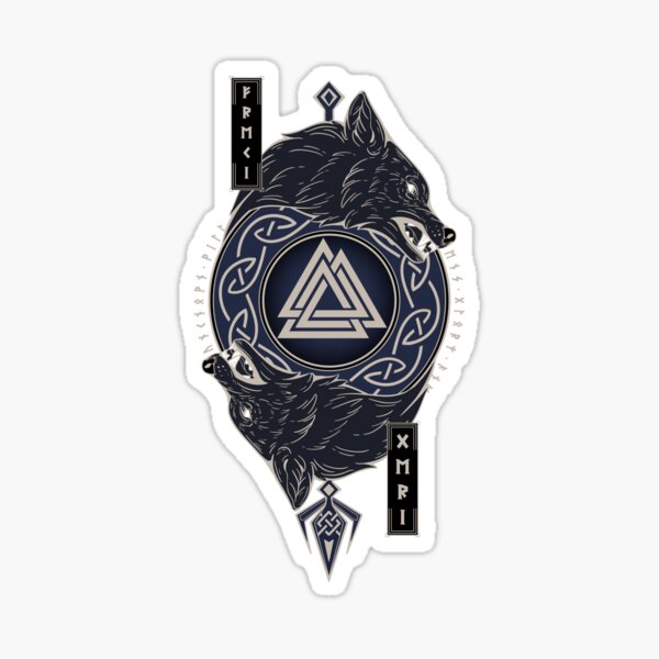 Item preview, Odin's Wolves designed and sold by ChocolateRaisin.