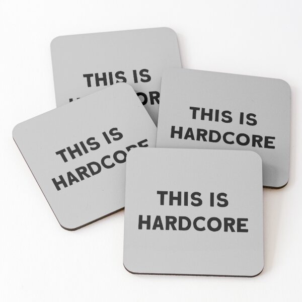 Item preview, This Is Hardcore, black designed and sold by perezzzoso.