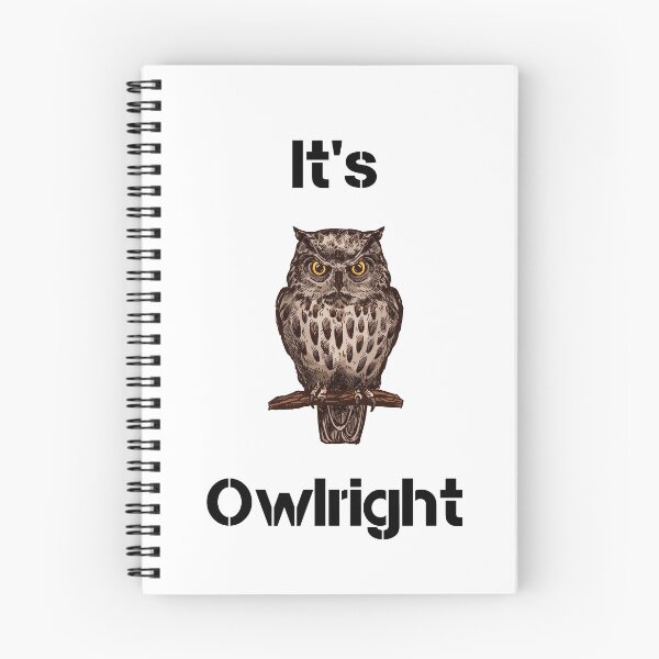Item preview, It's Owlright designed and sold by kocakashop.
